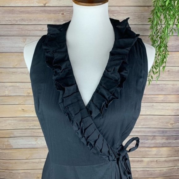 FINAL PRICE SALE LAFAYETTE 148  Beaded Midi Dress - Picture 3 of 4